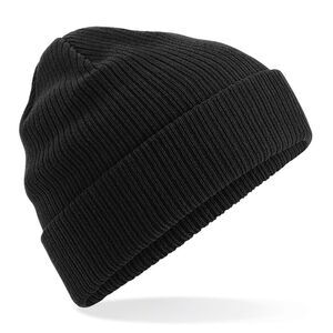 Beechfield Cotton Beanie / Black